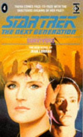 Vintage 1989 Star Trek The Next Generation - Novel No. 4 - Survivors - Paperback Book - Brand New Shop Stock Room Find.