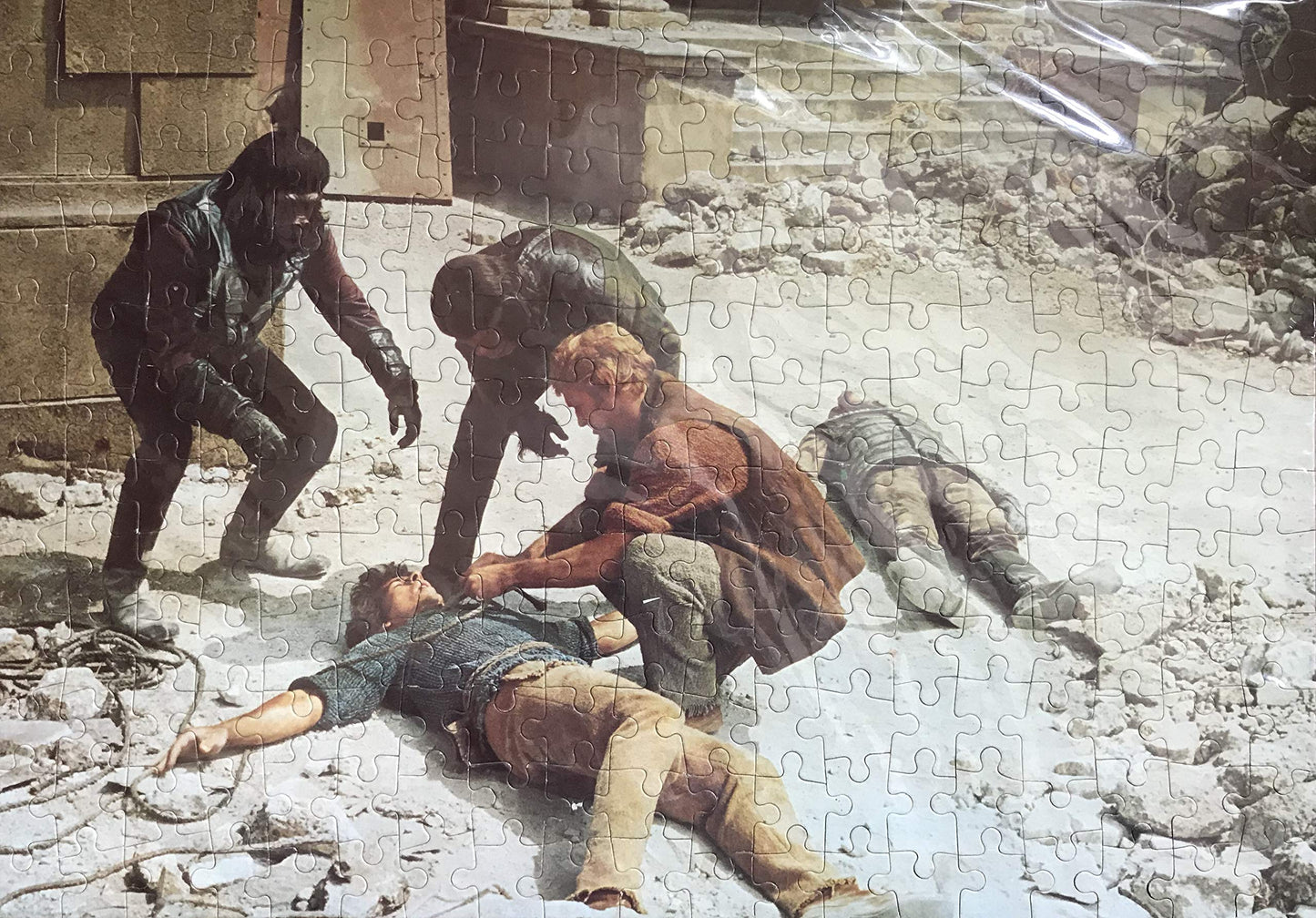 Planet Of The Apes Vintage 1974 Whitman 224 Piece Large Jigsaw Puzzle Number 7512