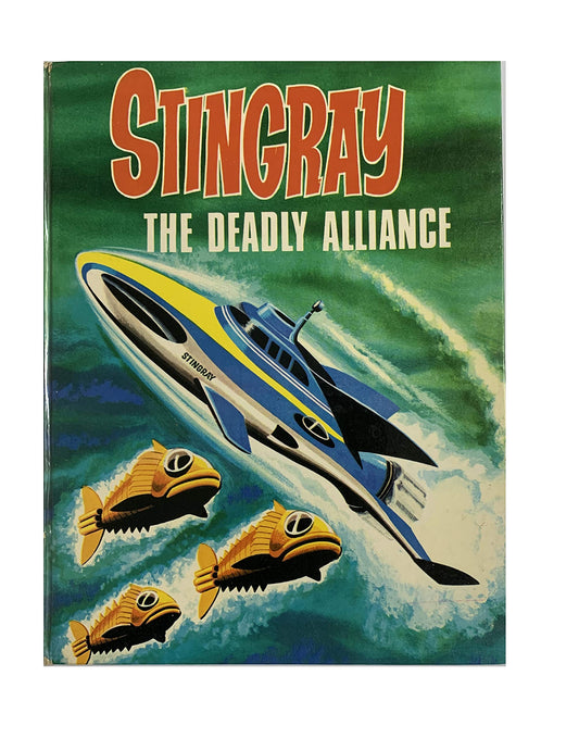 Vintage Gerry Andersons Stingray The Deadly Alliance Annual Style Story Book 1966