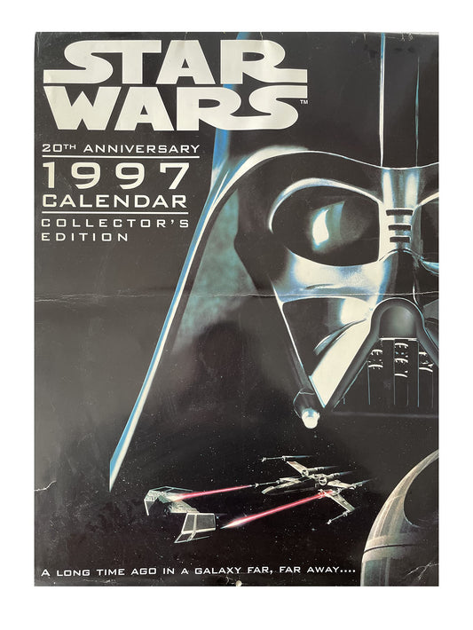 Vintage Star Wars 20th Anniversary 1997 Calendar Collectors Edition