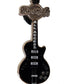 The Hard Rock Hotel Orlando Exclusive All Access Black And Silver Guitar Pin Badge