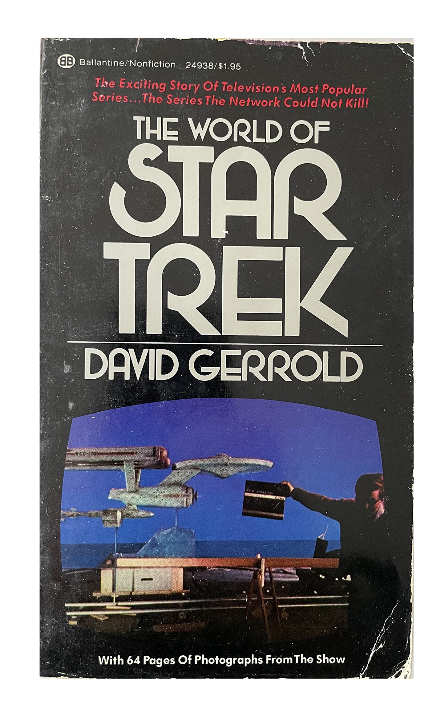 Vintage 1976 The World Of Star Trek - The Exciting Story Of Televisions Most Popular Series By David Gerrold