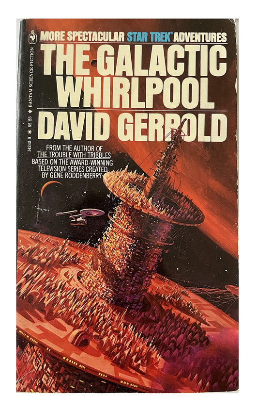 Vintage 1980 More Spectacular Star Trek Adventures - The Galactic Whirlpool - Paperback Book - By David Gerpold