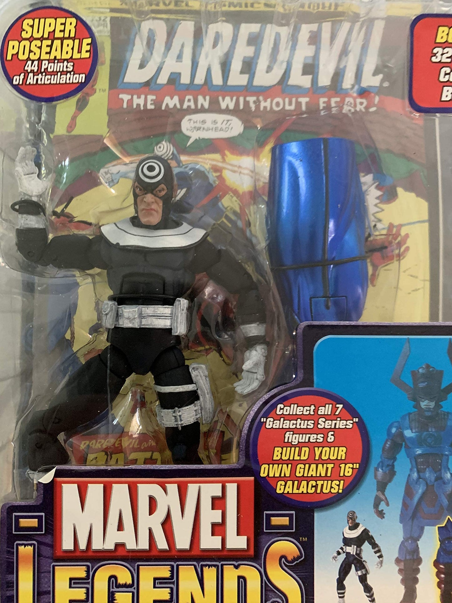 Vintage Marvel Legends Galactus Series Bullseye Highly Detailed Poseable Action Figure - Brand New Factory Sealed Shop Stock Room Find