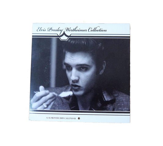 Vintage 2008 Elvis Presley The Alfred Wertheimer Collection - A 16 Month 2009 Calendar - Shop Stock Room Find