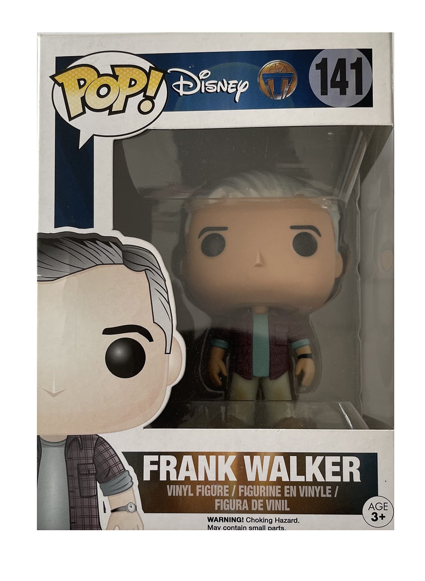 Funko 2018 - Disney Tomorrowland - Frank Walker Pop Vinyl Bobble Head Figure - Brand New Shop Stock Room Find
