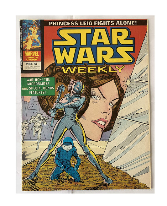 Vintage Star Wars Weekly Comic Issue Number 70 Marvel Comics June 27th 1979