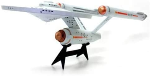 Vintage 2008 The Original Series U.S.S. Enterprise Space Star Ship Model Kit By AMT/Round2 Models - Brand New Factory Sealed Shop Stock Room Find