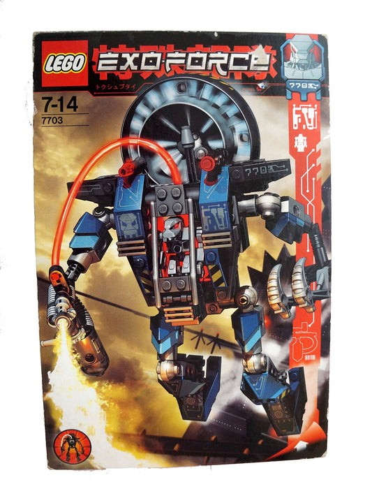 Vintage 2006 Lego Exo-Force - Fire Vulture Set No. 7703 Brand New Factory Sealed Shop Stock Room Find