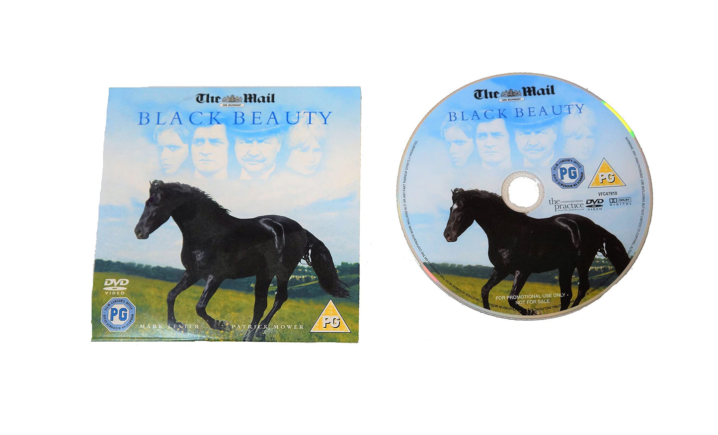 Vintage 1971 Black Beauty DVD - The Mail On Sunday Issue - Mark Lester, Patrick Mower - Shop Stock Room Find