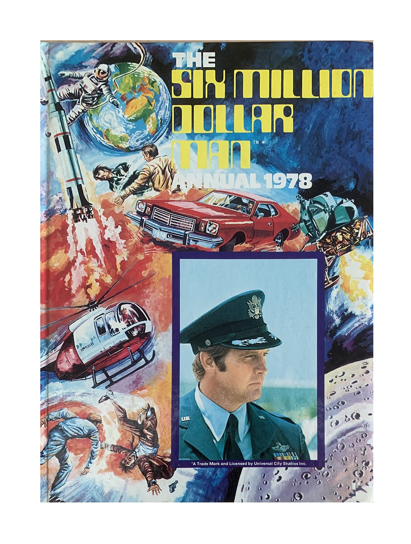Vintage The Six Million Dollar Man Annual 1978