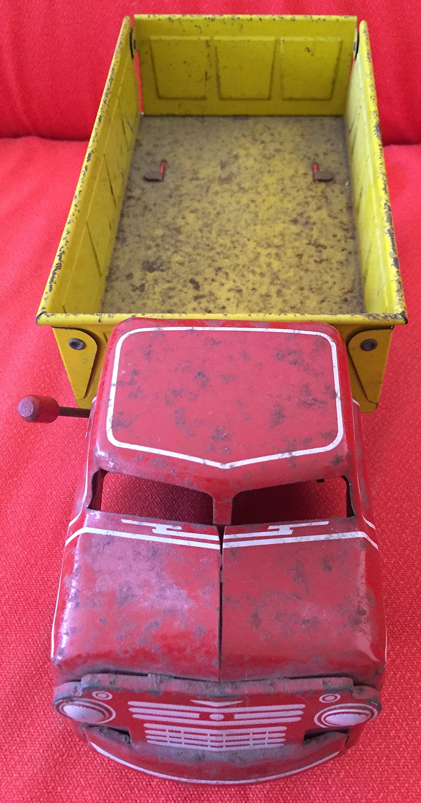 Vintage 1960'S - BTS British Road Services BRS Express Services Tipper Lorry Tin Toy