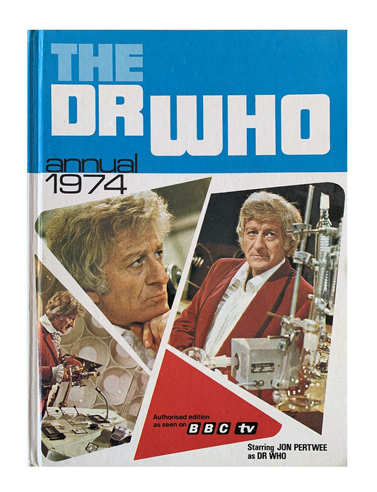 Vintage The Dr Who Annual 1974 Starring Jon Pertwee