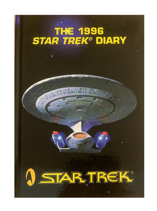 Vintage The Star Trek 1996 Diary - Containing over 60 Stunning Photographs From The Entire Star Trek Universe - Unsold Shop Stock