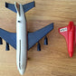 Vintage Ace Toy 1980's In The Year 2121 Space Shuttle Enterprise On A Nasa USA B747 Wind Up Auto Turn Around Action Air Plane Mint In Box
