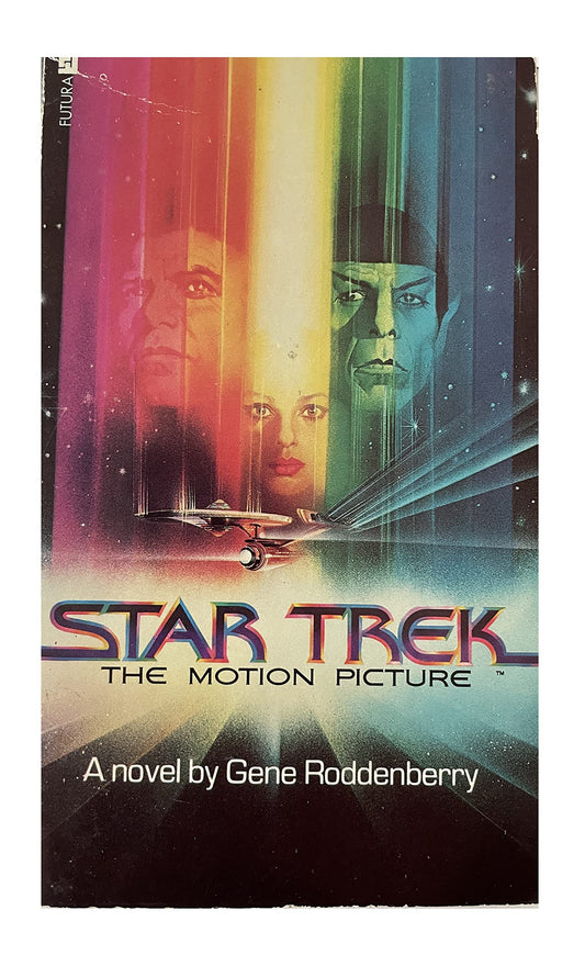 Vintage 1979 - Star Trek The Motion Picture Paperback Novel Of The Blockbuster Movie By Gene Roddenberry