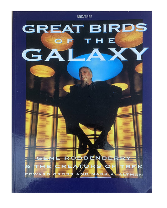 Vintage 1994 Star Trek Great Birds Of The Galaxy Large Paperback Book - Unsold Shop Stock Room Find