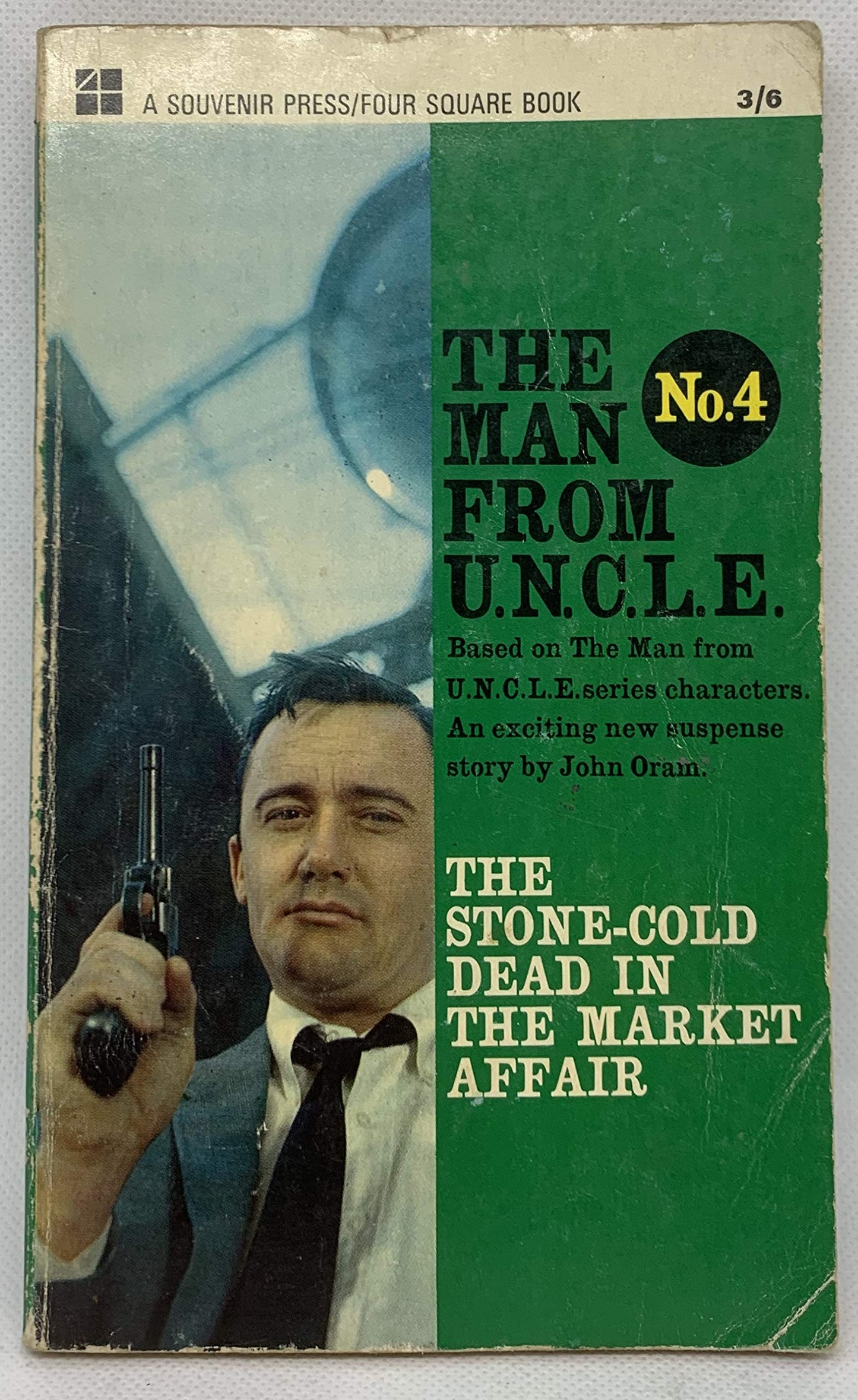 Vintage The Man From U.N.C.L.E The Stone-Cold Dead In The Market Affair Paperback Novel 1966 By John Oram