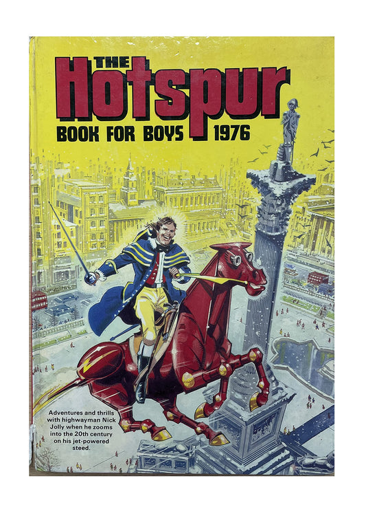 Vintage The Hotspur Book For Boys Annual 1976