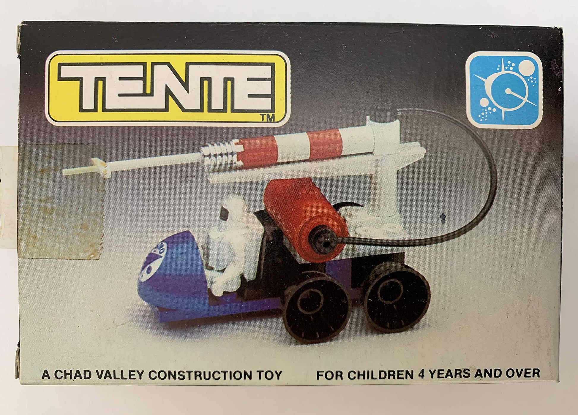 tente toys Vintage 1970's Tente Astro Lazer Building Blocks Toy Set No. 06308