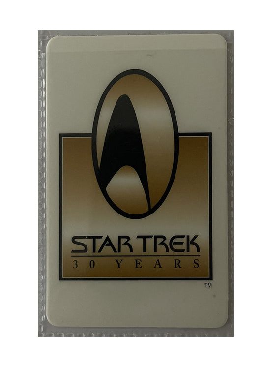 Vintage 1996 Star Trek The Original Series - 30 Years Anniversary Prepaid Telephone Card - 30th Anniversary Limited Edition - Brand New Shop Stock Room Find