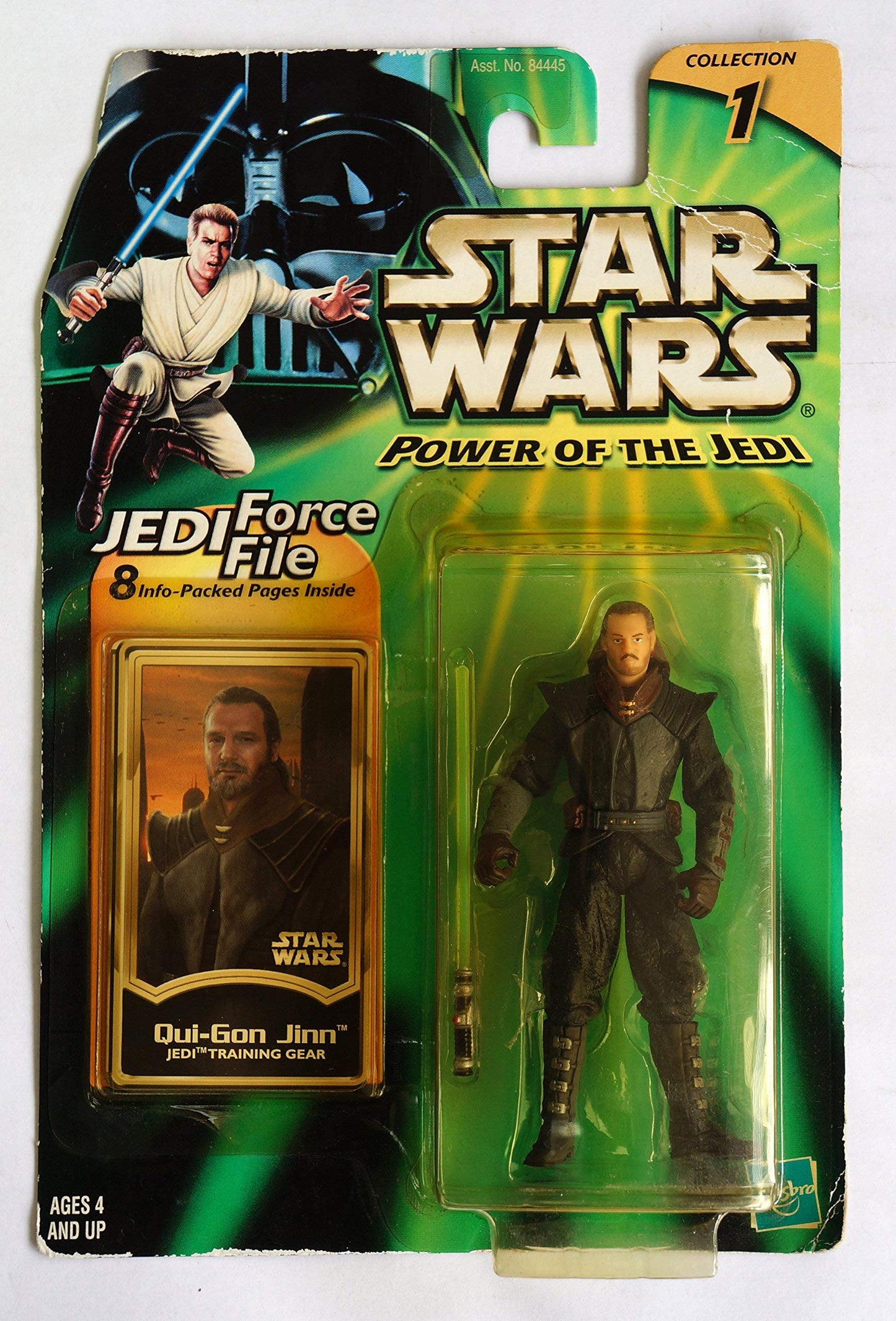 Vintage 2000 Star Wars Power Of The Jedi Collection 1 Qui-Gon Jinn Jedi Training Gear Action Figure - Brand New Factory Sealed Shop Stock Room FindShop Stock Room Find