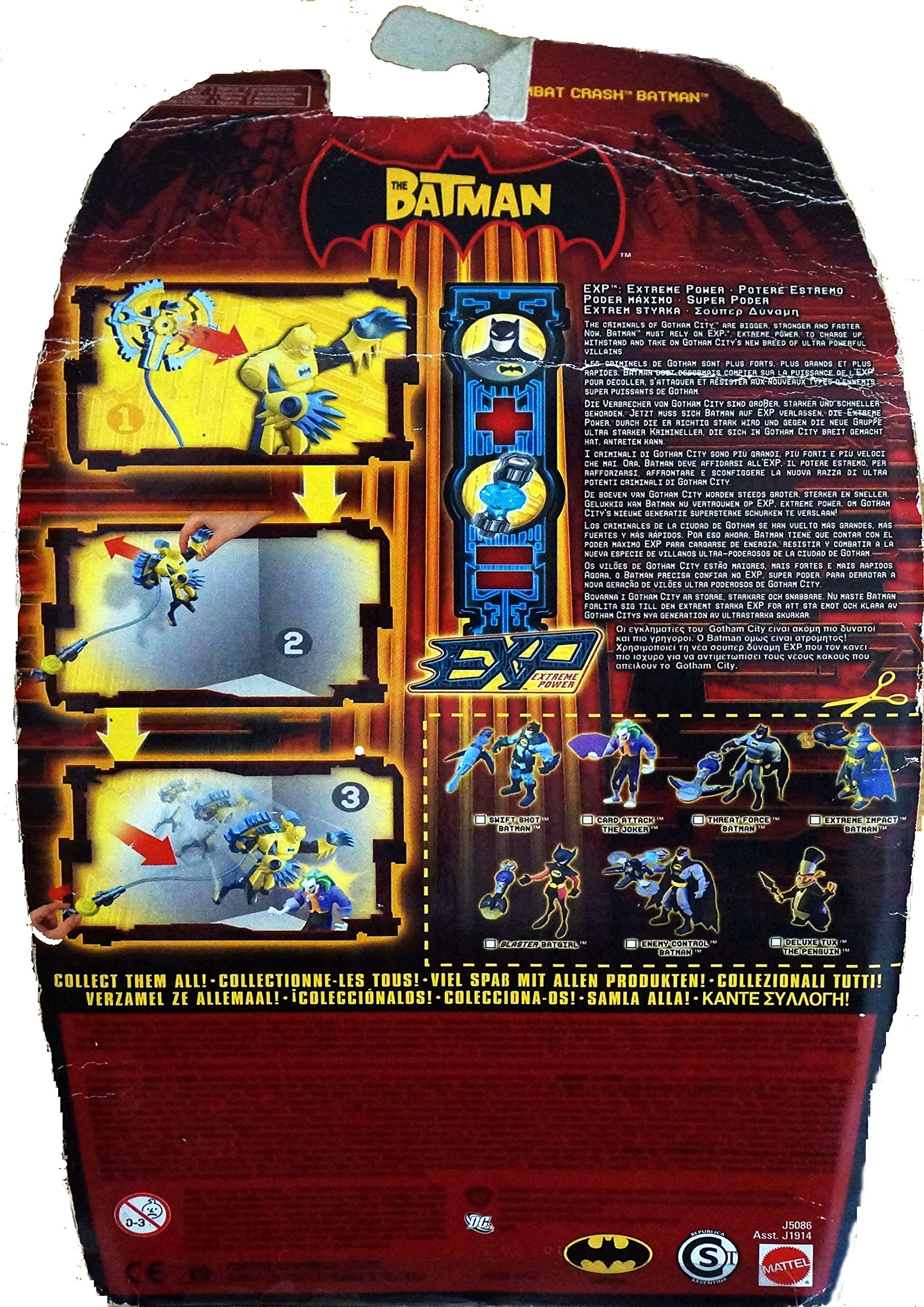 Vintage batman shop action figures