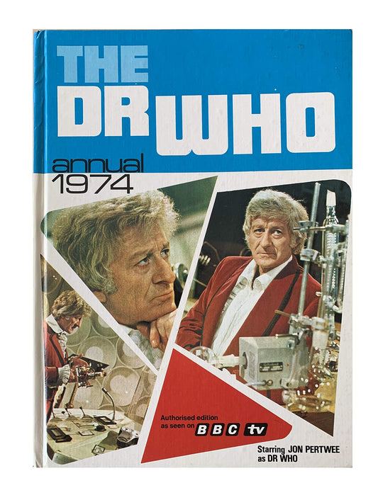 Vintage The Dr Who Annual 1974 Starring Jon Pertwee