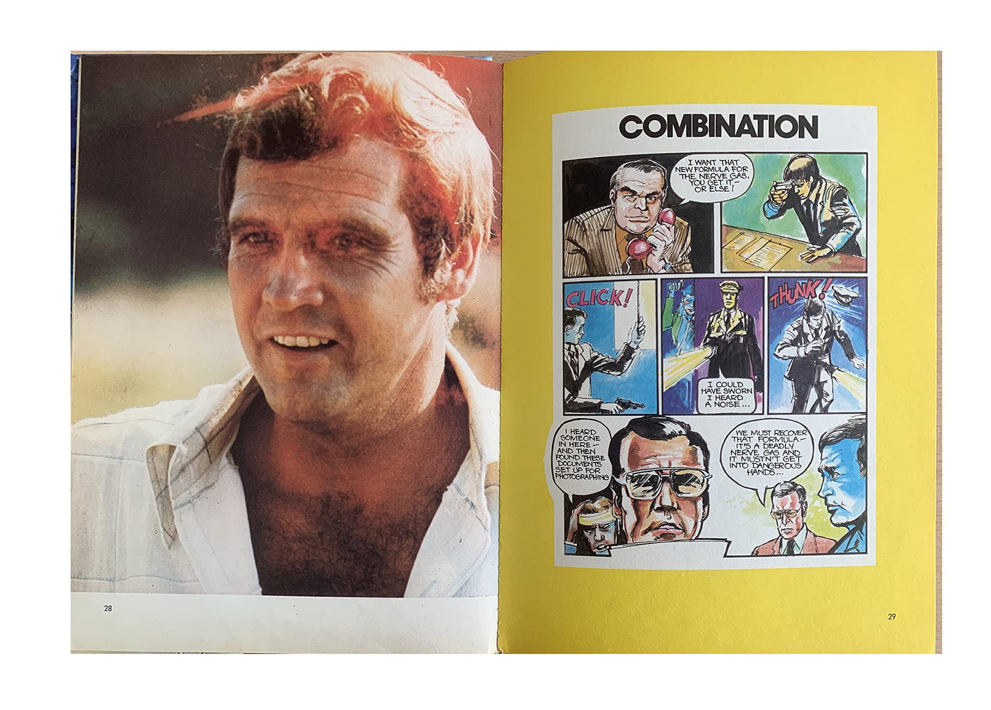 Vintage The Six Million Dollar Man Annual 1978