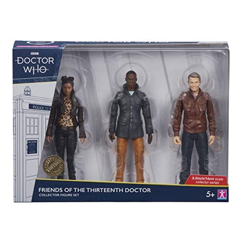 Dr Doctor Who Friends Of The Thirteenth Doctor Collector Action Figure set - Brand New Factory Sealed
