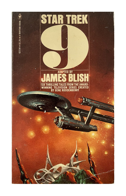 Vintage 1975 Star Trek 9 - Adapted From The Original Television Series - Paperback Book - By James Blish