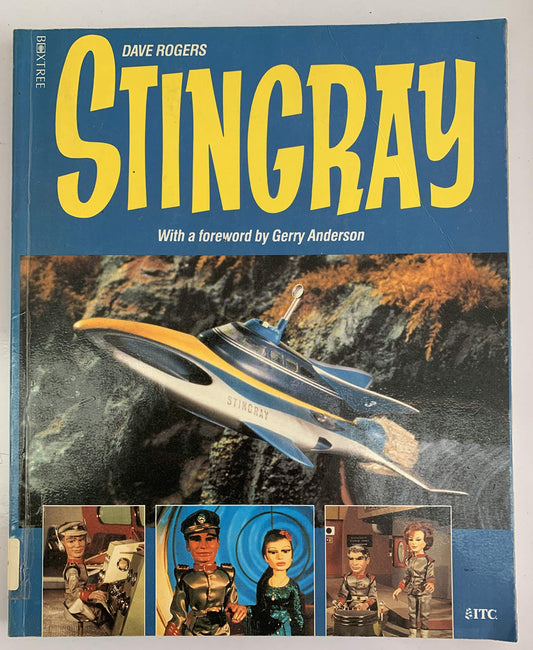 Vintage 1992 Gerry Andersons Stingray By Dave Rogers Large Paperback Book