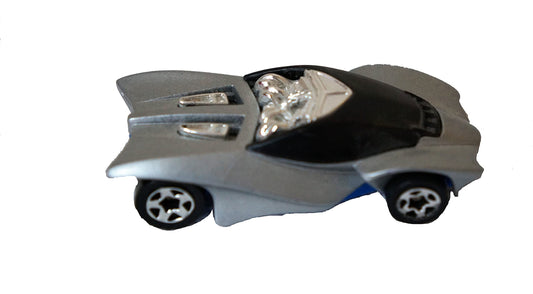 Vintage 2004 Hot Wheels Die-Cast Model SIlver Toy Car Hot Rod- Fantastic Condition