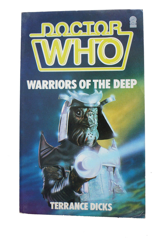 Doctor Who Warriors Of The Deep Target Paperback Novel 1984 By Terrance Dicks