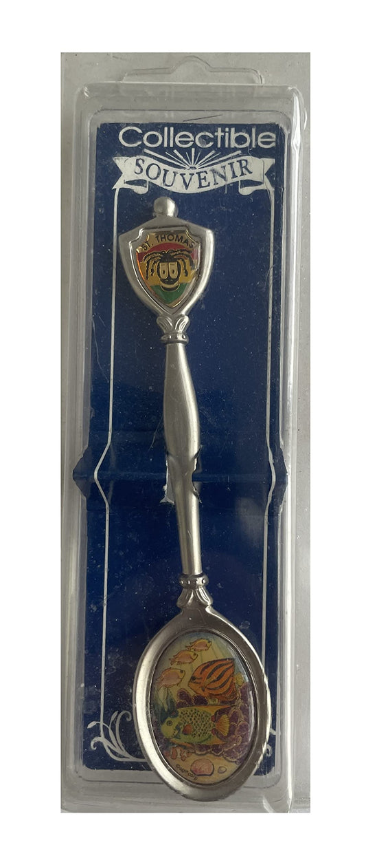 St Thomas Caribbean Island - Collectible Souvenir Spoon - Factory Sealed.