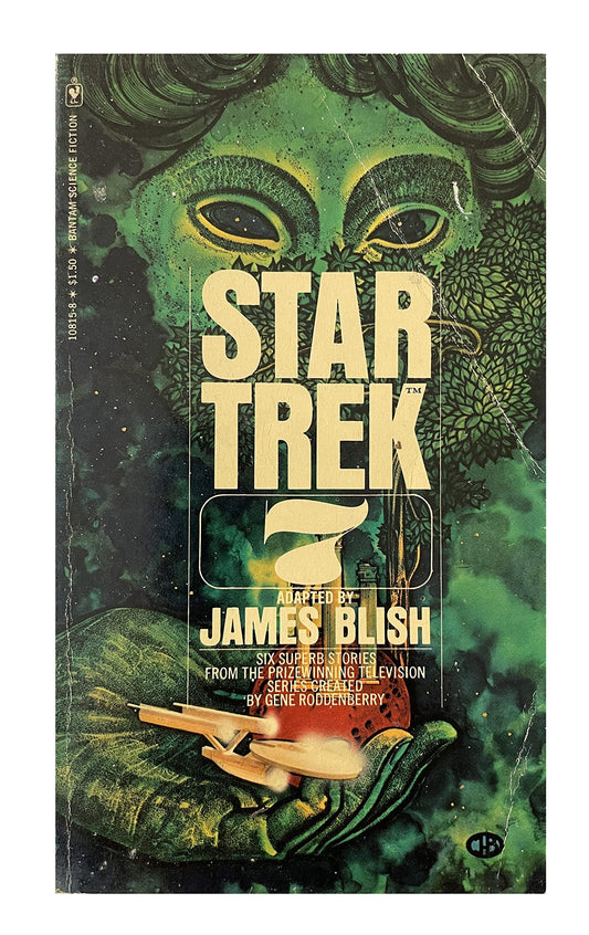 Vintage 1977 Star Trek 7 - Adapted From The Original Television Series - Paperback Book - By James Blish