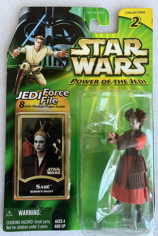 Vintage Star Wars Power Of The Jedi Collection 2 Sabe The Queens Decoy Action Figure
