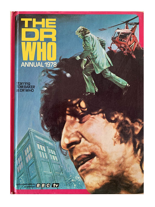 Vintage The Dr Who Annual 1978 Starring Tom Baker