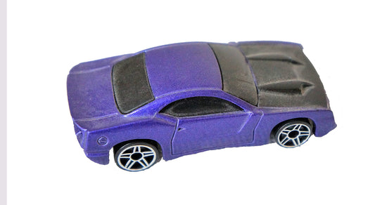 Vintage 2004 Hot Wheels Die-Cast Model Purple Toy Car With Working Lights- Fantastic Condition