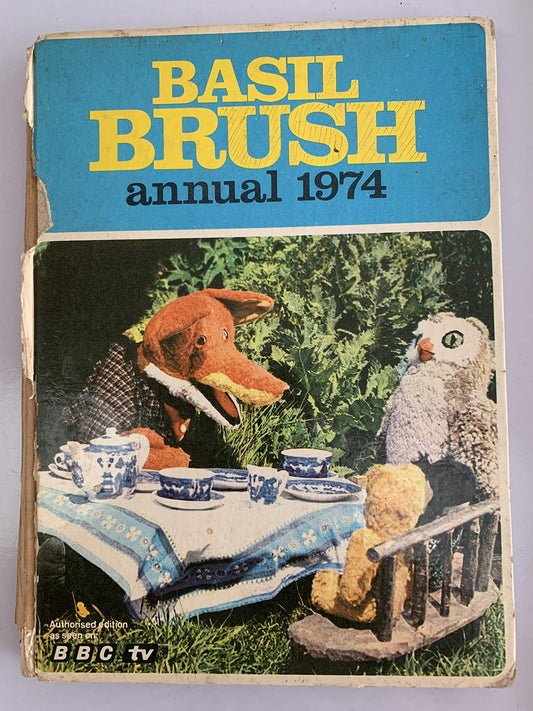 Vintage The Basil Brush Annual 1974