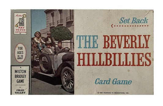 Vintage 1963 The Beverly Hillbillies Card Game - Set Back - Fantastic Condition Complete In The Original Box