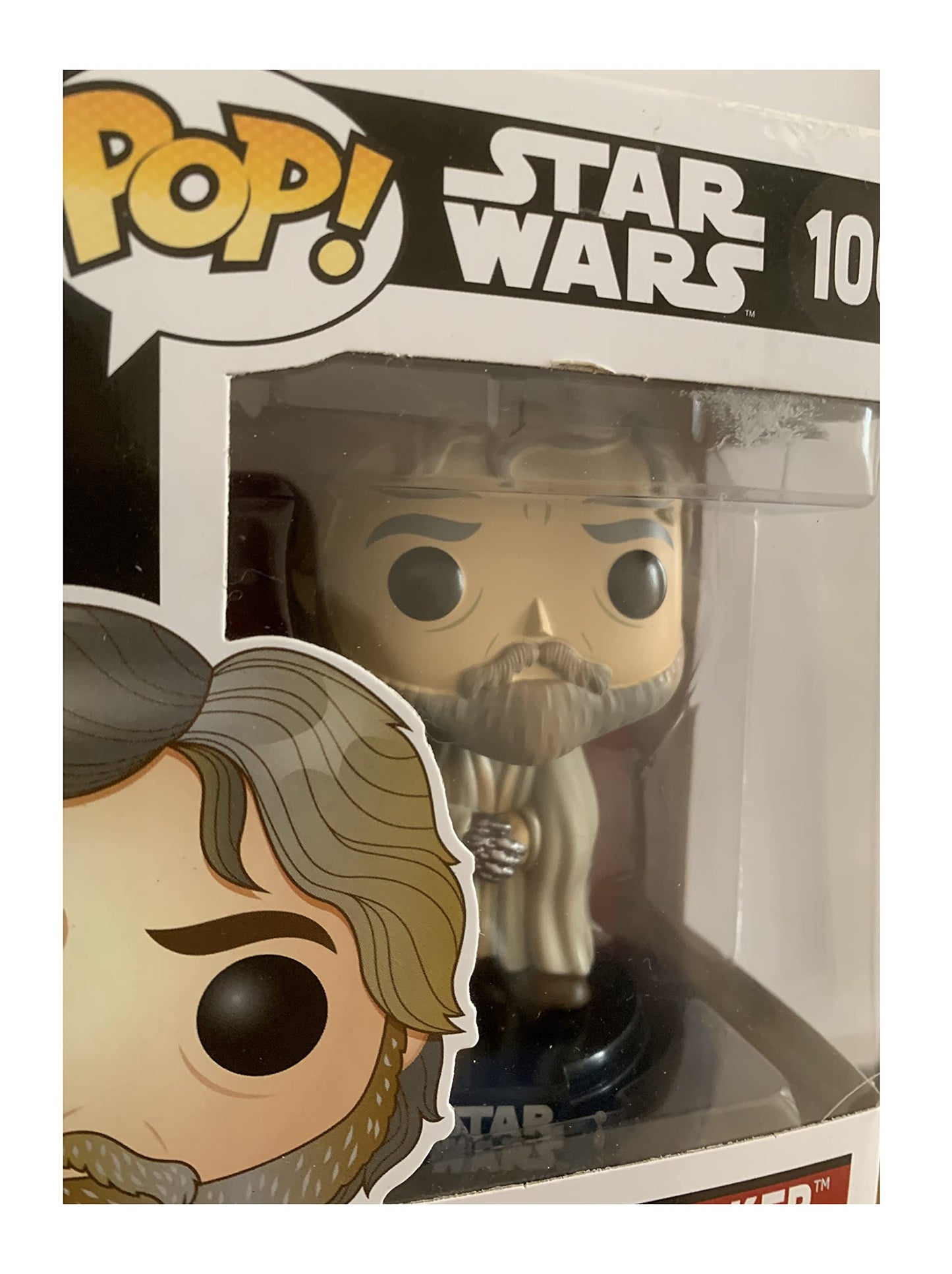 Funko 2016 - Star Wars The Force Awakens - Luke Skywalker Pop Vinyl Bobble Head Figure - Brand New Shop Stock Room Find