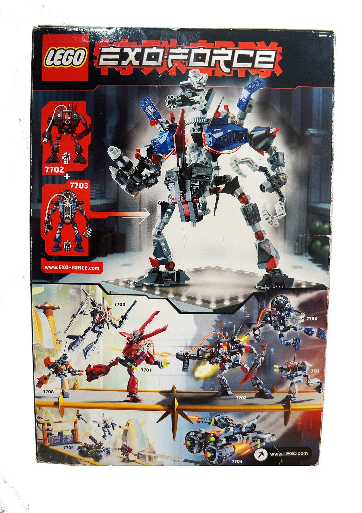 Vintage 2006 Lego Exo-Force - Fire Vulture Set No. 7703 Brand New Factory Sealed Shop Stock Room Find