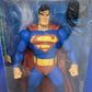 Vintage 2006 DC Direct - Batman The Dark Knight Returns - Superman Collector Action Figure With Interlocking Base