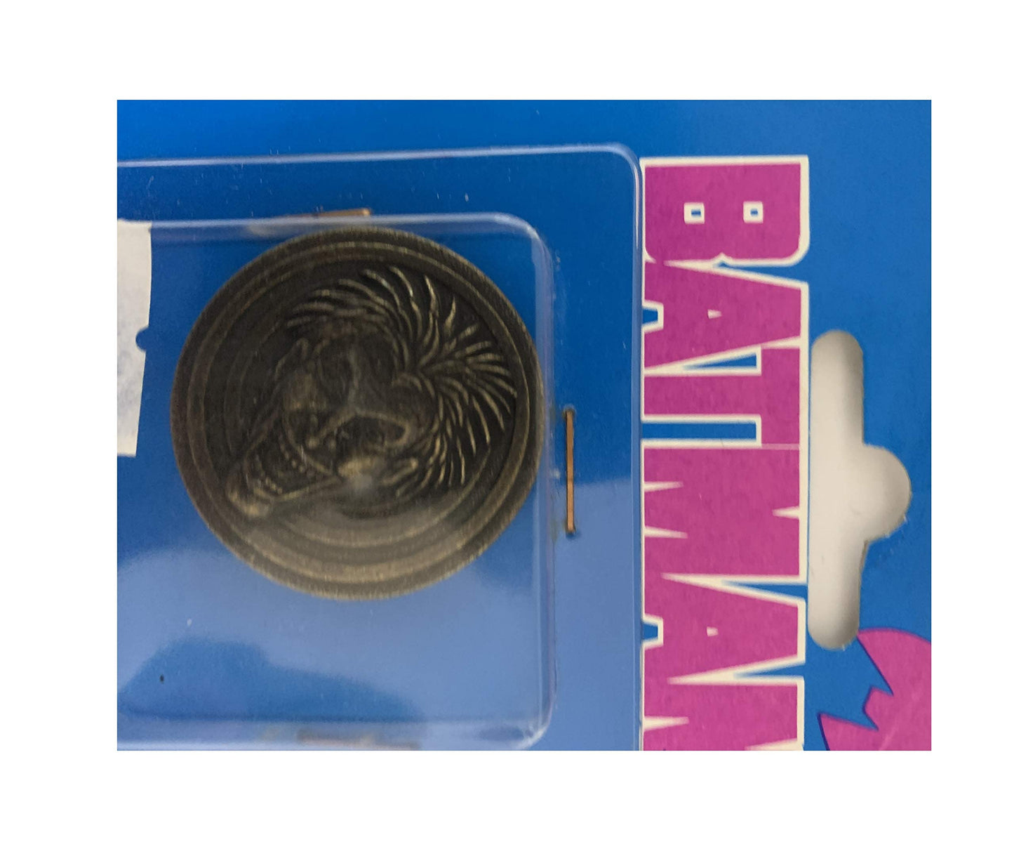 Vintage 1989 Batman Dressed By Collection The Joker Metal Button Set 1 x Large 5 x Small In Sealed Pack - Shop Stock Room Find …