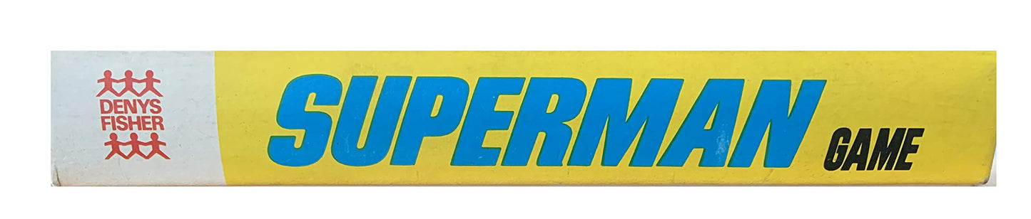 Vintage Denys Fisher 1976 Superman The Board Game - Action Packed Adventure- Shop Stock Room Find