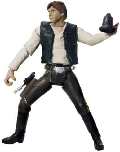 Vintage 2002 Star Wars The Return Of The Jedi Han Solo Endor Raid Action Figure With Quick Draw Action - Brand New Factory Sealed Shop Stock Room Find