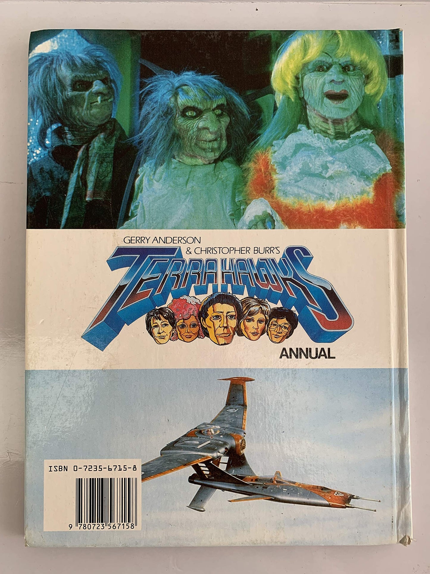 Vintage Gerry Anderson & Christopher Burr's Terra Hawks Annual 1984