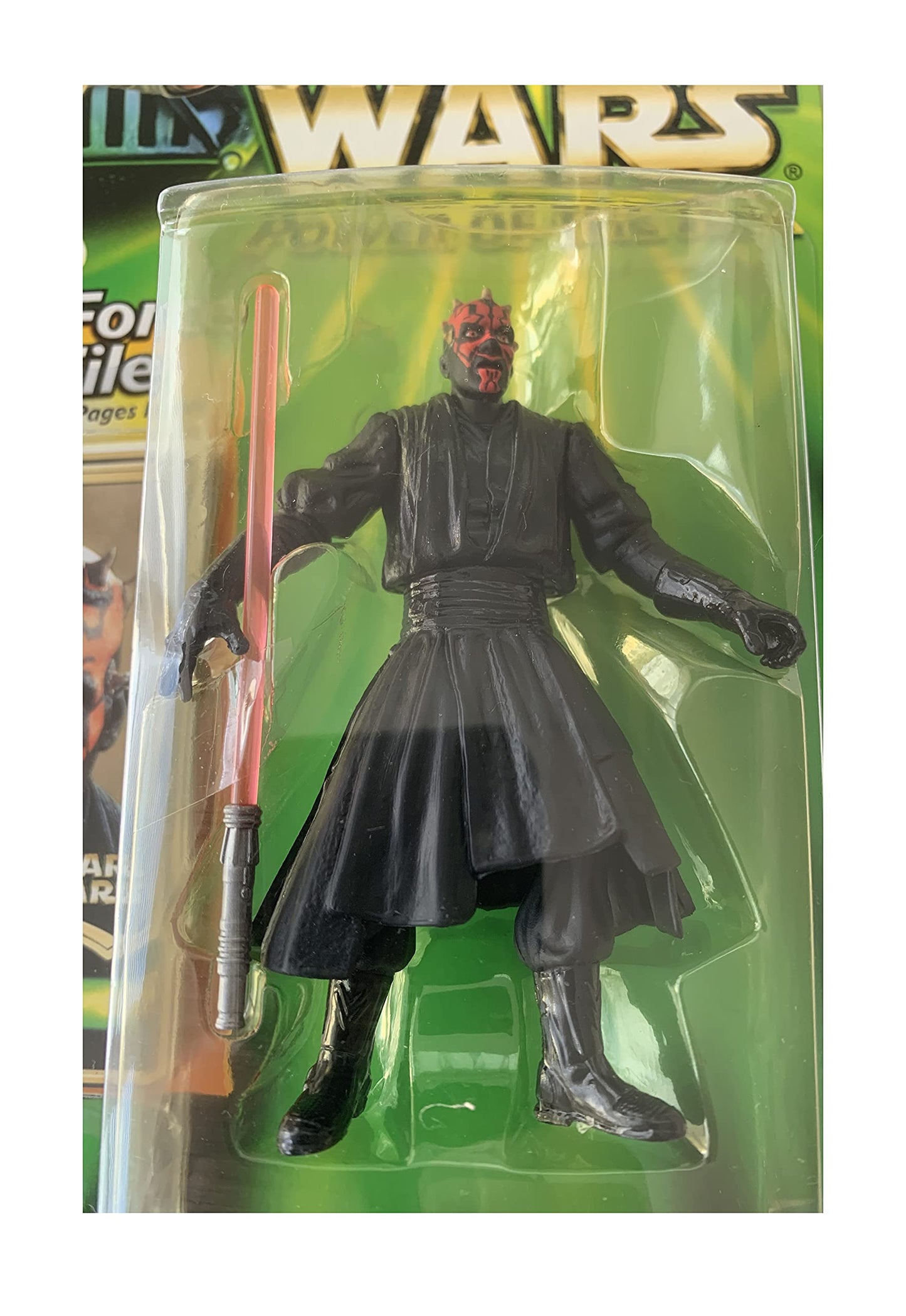 Vintage 2000 Star Wars Power Of The Jedi Collection 1 Darth Maul Final Duel Action Figure - Brand New Shop Stock Room Find
