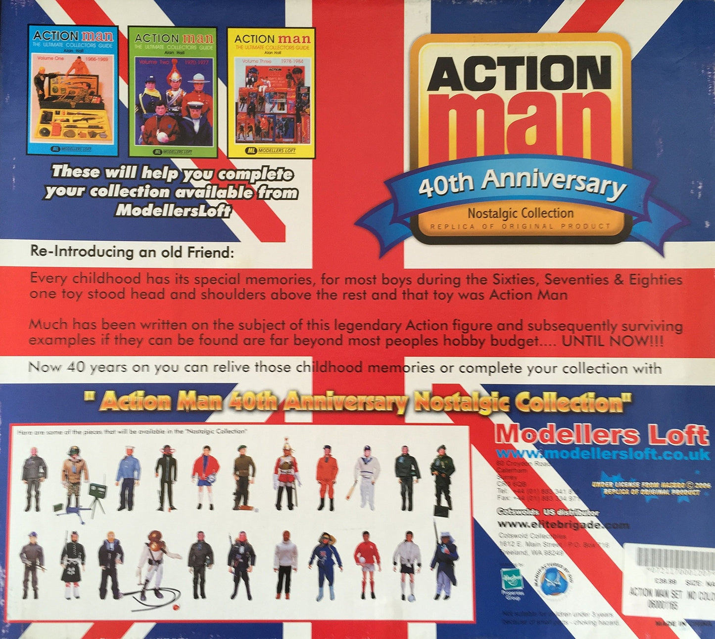 Action Man 40th Anniversary Nostalgic Collection Famous Football Clubs - Chelsea - Includes Action Man & Chelsea Football Kit Box Set Brand New And Factory Sealed Shop Stock Room Find
